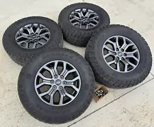 F-150 TREMORð¥18” FORD OEM WHEELS TIRES PLATINUM LARIAT LIMITED GRAY LUGS TPMS