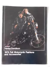 Original 1979 Harley Davidson Sales Brochure Catalog Fall Motorcycle Fashions