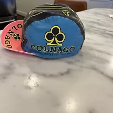 COLNAGO RETRO VINTAGE CYCLING TEAM BIKE UNDER HELMET SUMMER HAT CAP 70s / 80s