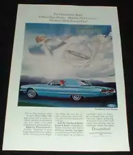 1966 Ford Thunderbird Town Hardtop Ad, NICE!!