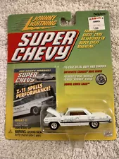 Johnny Lightning (2000) Super Chevy, 1963 Chevrolet Impala Z-11, Cragar wheels