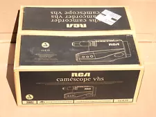 NEW NOS RCA CC439 VHS CAMCORDER SEALED BOX LOADED FEATURES 1997 MODEL ORIG OWNER