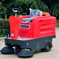 Small Road Electric Sweeper Ride on Cleaning Machine