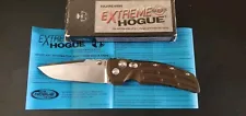 Hogue EX01 34171 Drop Point Blade 3.5" Aluminum Matte OD Green Knife, 154CM