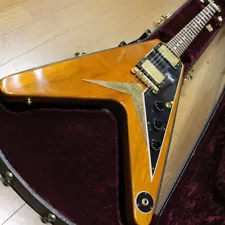 Gibson Custom Shop 1959 Flying V Mahogany Natural USA 2019 Solid Electric Guitar