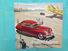 1942 PACKARD "PACKARD CLIPPERS" Car Dealer Sales Brochure