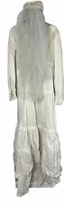 Vintage Early 1920's Beautiful Wedding Dress "Glady's" w. Veil