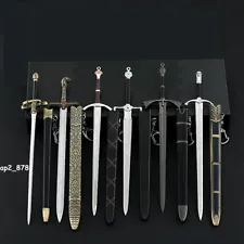 1/6 8.66'' Metal Medieval Sword Thrones Blade For 12'' Action Figure Body Weapon