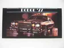 1977 Dodge Mini Brochure Mailer Charger Royal Monaco Aspen Ramcharger Wagon