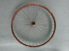 Vintage Original wood bicycle Rear wheel 25 Nice Wheel