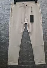 New Western Rise Evolution Chino Ultralight Stretch Slim Pant Dune Size 33