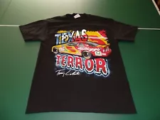 Vintage Men's Terry Labonte Texas Terror Racing T-Shirt Front & Back Graphics L