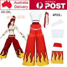 Fairy Tail Erza Scarlet Cosplay Costume Women Book Week Party Outfits Full Set