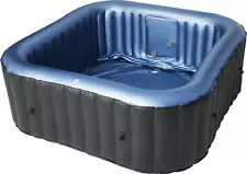 MSPA COMFORT TEKAPO SQUARE BUBBLE SPA INFLATABLE HOT TUB