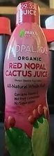 Maxx Herb Red Nopal Cactus Prickly Pear Juice for Joint Support, ORGANIC, 32oz