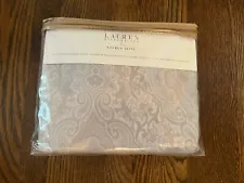 LAUREN Ralph Lauren Suite Large Medallion Full/Queen Duvet Cover Mink Taupe NEW