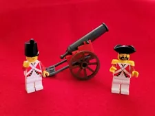 Lego Minifigures British Redcoats Imperial Guards Pirates Working Canon *NO Ammo