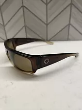 Spy+ Optic Piper Polarized Wrap Sunglasses Root Beer Brown / Bronze