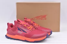 Women's Lone Peak 7 Trail Running Shoes Dark Red Size 8.5