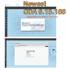 CDA 6.15.188 Engineering CDA6 for DODGE/CHRYSLER/JEEP Work with MicroPod2 WIN10