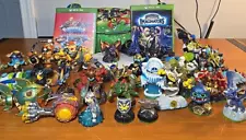 Skylanders Huge lot W/ Superchargers, Imaginators Xbox One Games & Bag