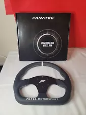 NEW Fanatec Universal Hub/Wheel GT Forza Motorsport Steering Genuine Leather Rim