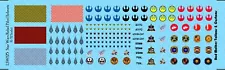 1/12 Scale Decals: Star Wars Rebel Pilot custom Helmet Set - Waterslide Decals