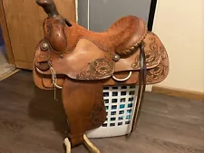 Paul Ammerman Roping Saddle