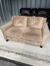 Tan sofa