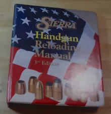 Sierra Rifle/Handgun Reloading Manual-3rd Edition-HARD Binder-2 volume set