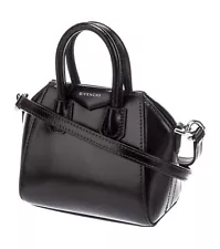 Givenchy Micro Antigona Bag in Black Leather