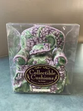 Vintage 1998 Collectible Cushions By Dritz Pin Cushion With Storage