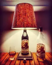 Pappy Van Winkle 20 Year Old Bourbon Whiskey Bottle Lamp PVW ORVW