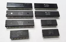 Atari Computer Custom IC Chip Lot - PCB Pulls