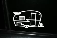 60's Camper Die-Cut window sticker, Buy 2 get 1 FREE, can ham, vintage, Shasta