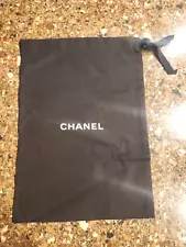 Chanel DUST BAG 13” x 9” DRAWSTRING NEW MINT Authentic