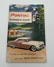 1956 PONTIAC CHIEFTAIN STAR CHIEF OWNERS MANUAL ORIGINAL