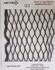 Nettexx G3 All Sports Netting 1" Mesh Made In The USA