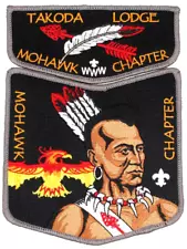 EXTREMELY RARE Mohawk Chapter Takoda Lodge Flap Glacier's Edge Council Patch WI