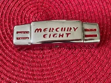 1940 MERCURY EIGHT BUMPER GRILLE GUARD CENTER EMBLEM