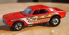 New ListingVintage Hot Wheels '67 Camaro 1982 Red with Flames #3913 Hong Kong