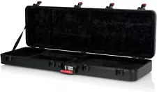 Gator Cases Molded Flight Case For Bass Guitar With TSA Approved Locking Latch