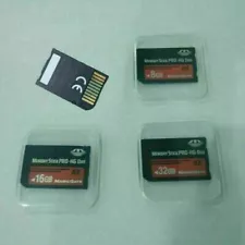 For Sony PSP 1000 2000 3000 8/16/32/64GB Memory Stick MS Pro Duo Flash Card