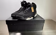 Air Jordan 6 ð DMP Defining Moments Men’s SZ 10.5 Black Gold CT4954 007 EUC