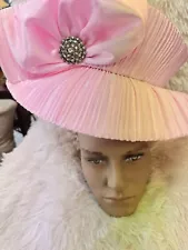 Pink church hat