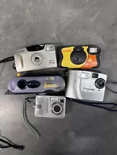 5 Vintage and Digital Cameras for Sale: Canon, Kodak, Polaroid Models