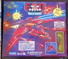 Vintage Exo Squad Thrax with Neofighter Space E-Frame - Playmates 1994 NIB