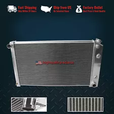 All Aluminum Radiator For 1968-1973 Oldsmobile Cutlass 3ROWS DPI: 161 (For: 1973 Oldsmobile Cutlass)