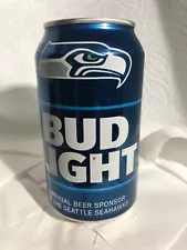 20242025 12 oz Bud Light NFL Beer Can Seattle Seahawks