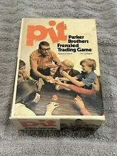 VINTAGE 1973 PARKER BROTHERS PIT FRENZIED TRADING CARD GAME COMPLETE